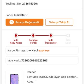 Reeder İade Hala Gerçekleşmedi?