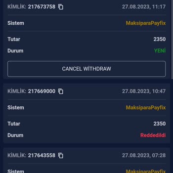 Kordonbet Baraka El Koyup Ödeme Yapmıyor