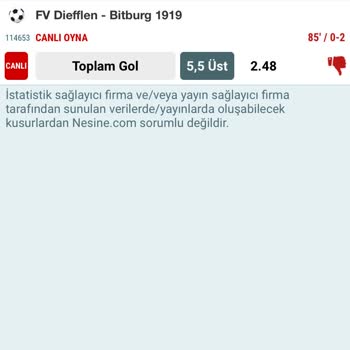 Spor Toto Teşkilatı Canlı Bahiste Yanlış Skorla Bahis Aldırtmak Kupon Yaptırmak