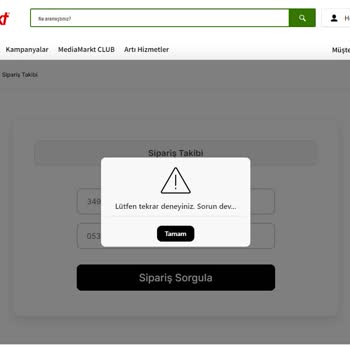 Media Markt Aynı Gün Teslimat Saçmalığı Ve Siparişin Durumunu Görememe
