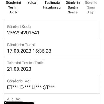 Sendeo: 10 Gündür Teslimata Hazırlanan Siparişim!
