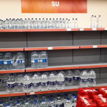 Migros'ta Su Yok İlk Defa Karşılaştım