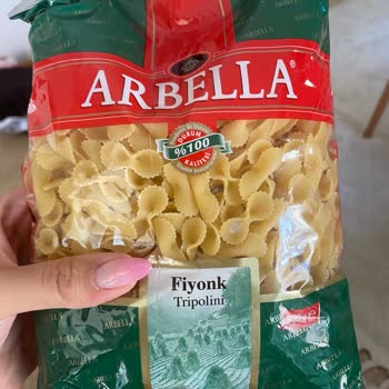 Arbella Makarna Arbella Kapalı Makarna Paketinde Kelebek Var