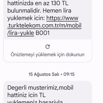 Türk Telekom Yatırdığım Tl Nın Silinmesi Ve Paketi Kullanamamam