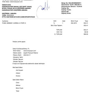 Koray Spor'dan Puma Ayakkabı Aldım, Deforme Oldu.