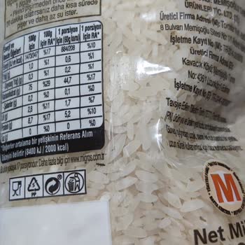 Migros Baldo Pirinç İçinde Böcekler Kurtçuklar Var
