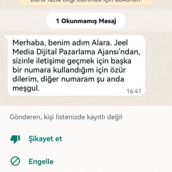 YouTube Yabancı Numaradan İstekler