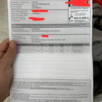 THY Check-in Sırası Mağduruyuz