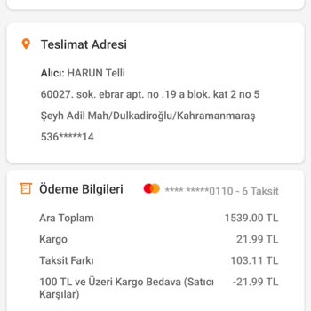 Trendyol İptal Edilen Siparişin Parası Gelmedi