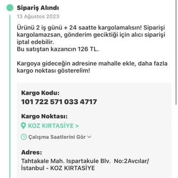 Trendyol-Dolap Ürün Teslimim