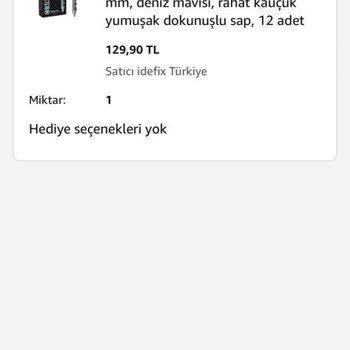 İdefix Eksik Ürün Gönderiyor