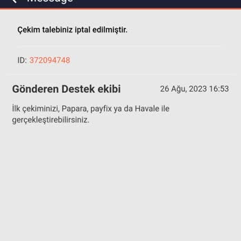 BetKanyon Sitesinden Sorunumun Çözülmesini Bekliyorum