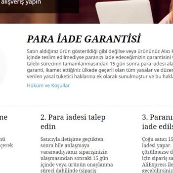 Aliexpress İade Reddedildi, Para İademi Yapmadı