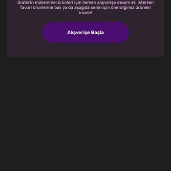 Gratis Eski Siparişlerimi Göremiyorum