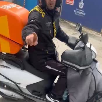 Paket Taxi Moto Kuryesi Beni Öldürmekle Tehdit Etti
