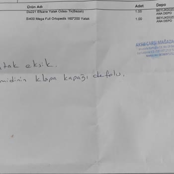 Aksu Çarşı Mağazanın İletişim Sorunu Ve Hatalı Ürünler