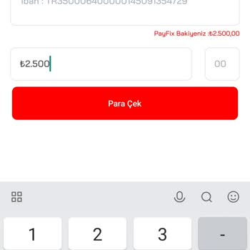 Payfix Para Çekim Sorunu