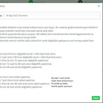 Enuygun.com Uçak Bileti İade İşlemleri Ve Müşteri Hizmetleri Saygısızlığı