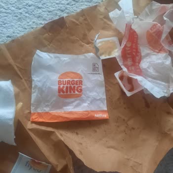 Burger King Yanlış Boy Patates Geldi