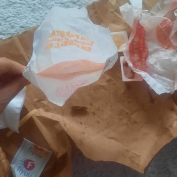Burger King Yanlış Boy Patates Geldi