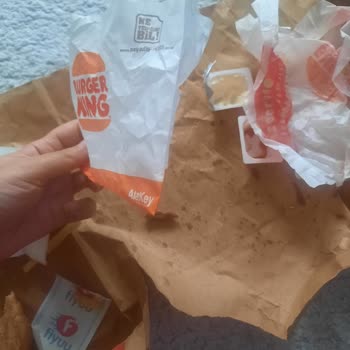 Burger King Yanlış Boy Patates Geldi