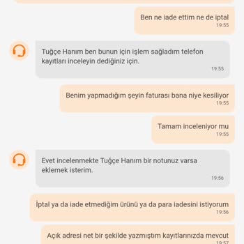 Trendyol Yemek Kuryesi Siparişimi Müşteri Talebi Diyerek İptal Etti
