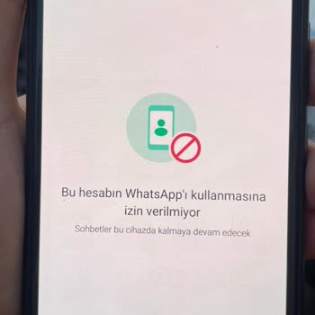 WhatsApp Benim Numaramı Engelledi