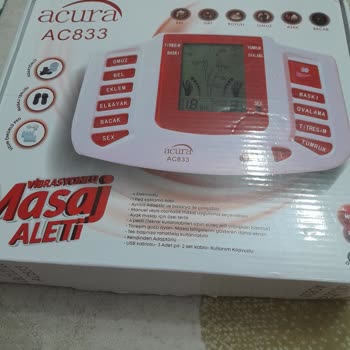 Acura Ac 833 Masaj Makinesinin Arızalı Gönderilmesi