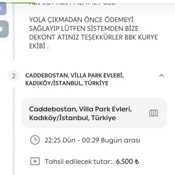Banabikurye Ödediğim 4500 TL İadesini İstiyorum!