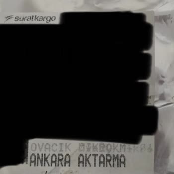 Sürat Kargo Kargomu Kaybedip Yalnızca Poşetini Teslim Etti