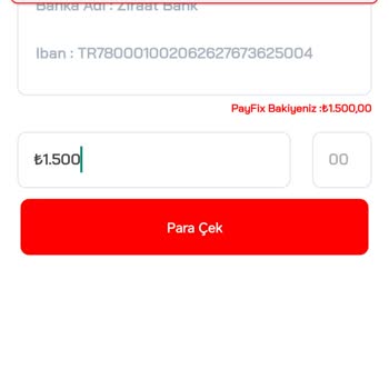 PayFix Para Çekimi Kapalı
