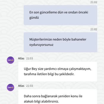 BetConstruct Alt Yapısında Bir Site Paramı Ödemiyor. Adı: Cashwin