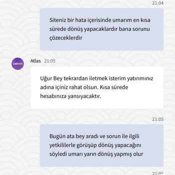 BetConstruct Alt Yapısında Bir Site Paramı Ödemiyor. Adı: Cashwin