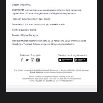 Trendyol Express Kargonun 11 Gündür Gelmemesi