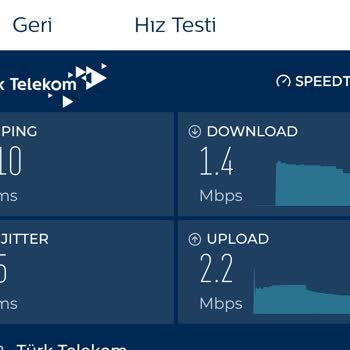 Türk Telekom Hız Sorunu 100 Mbps