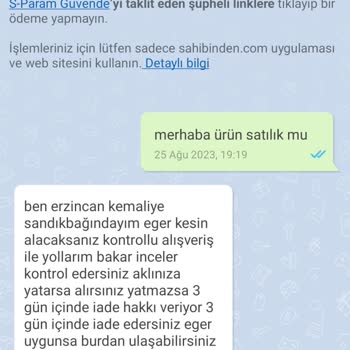 Letgo Klima Aldım Parasını Ödedim Gelmedi