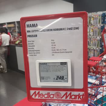 Bursa Korupark Media Markt Etiket Hatası