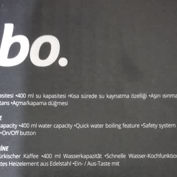 Sinbo Scm 2969 Elektrikli Cezve