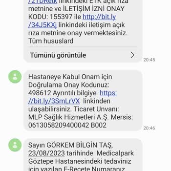 Turkcell Telefonuma Mağazalardan Veya Hastanelerden Gelen Mesajlar