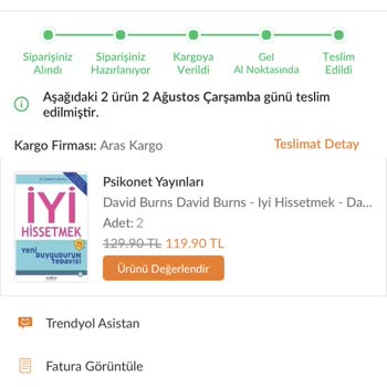 Aras Kargo Ve Trendyol Kayıp Kargo