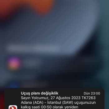 THY, 3 Saatten Fazla Rötar