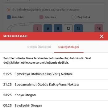 Yükseller Aksaray Birlik Güzergah Ve Saat Yanlışı