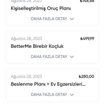 Betterme Kartımdan Fazla Ödeme Çekilmesi!