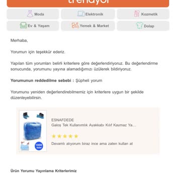 Trendyol Elite Üyelik Vermeme