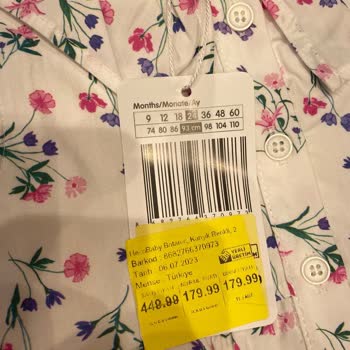 Ebebek Etiket İle Kasa Fiyatı Farkı