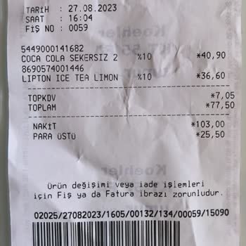 Yunus Market Para Üstü Verilmemesi