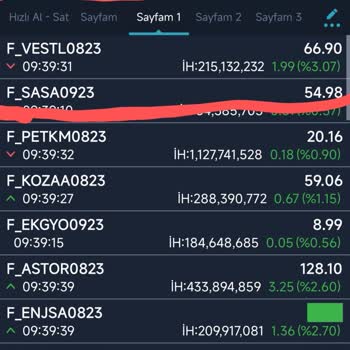 Borsa İstanbul Vestel Hissesi İle İlgili İşlem Sorunu