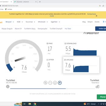 TurkNet İnternet Hızım Düşük