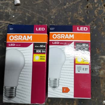 Osram Ampul Ve Enerji Tüketim Sıkıntısı