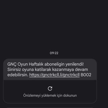 Turkcell GNC Oyun Haftalık İptal Edilemiyor, Sürekli Yenileniyor!
